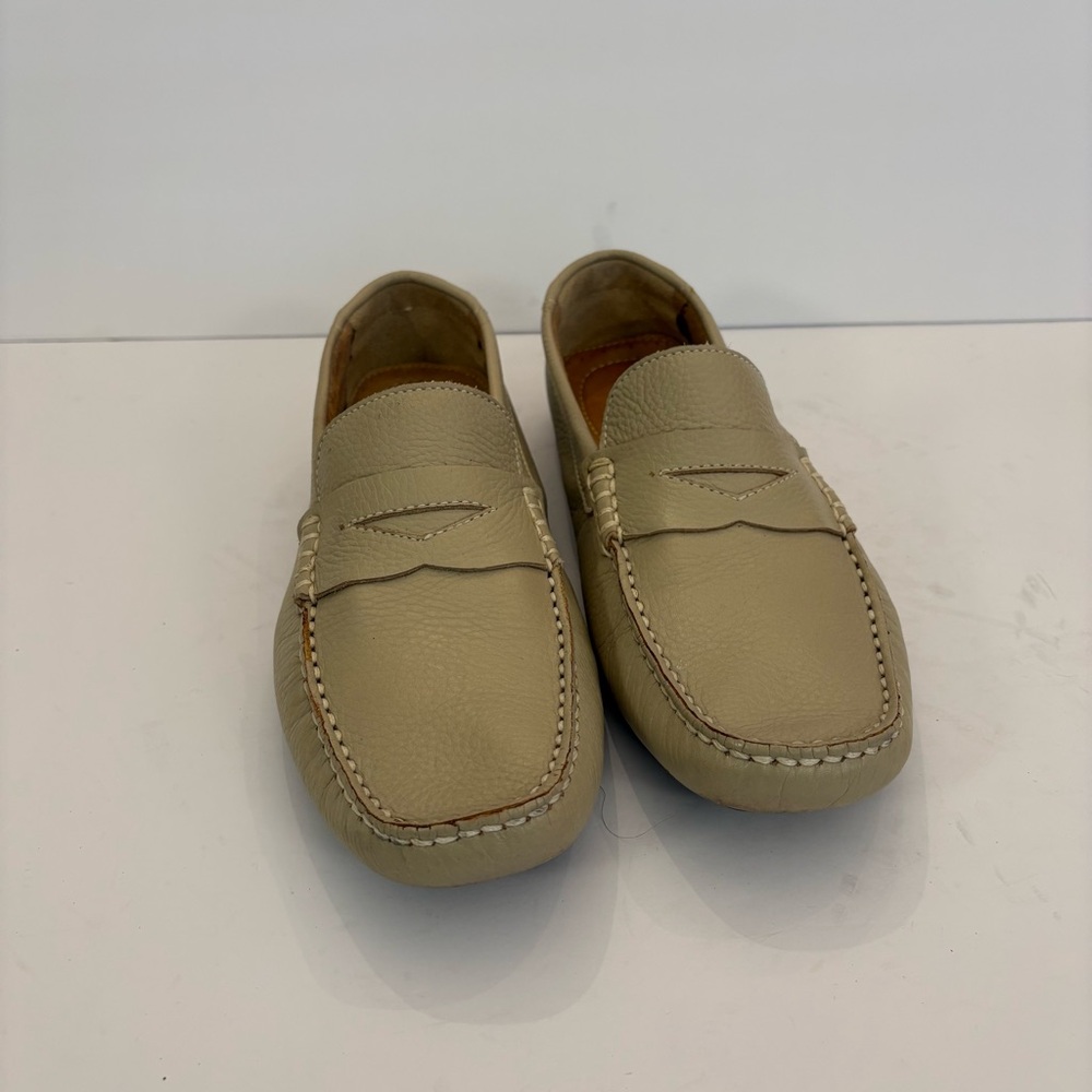 Bass Men's Tan Driving Loafers